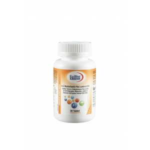 EuRho® Vital A-Z Multivitamin Plus Lutein & Q10  30 Tablet N
