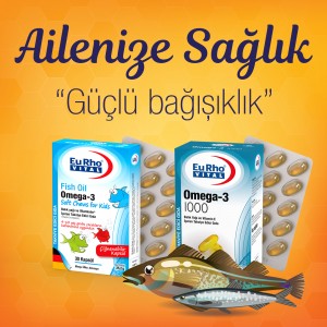 EuRho® Vital Güçlü Bağışıklık Omega Paketi