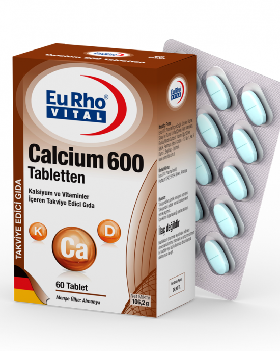 EuRho® Vital Calcium 600 Tabletten   60 Tablet